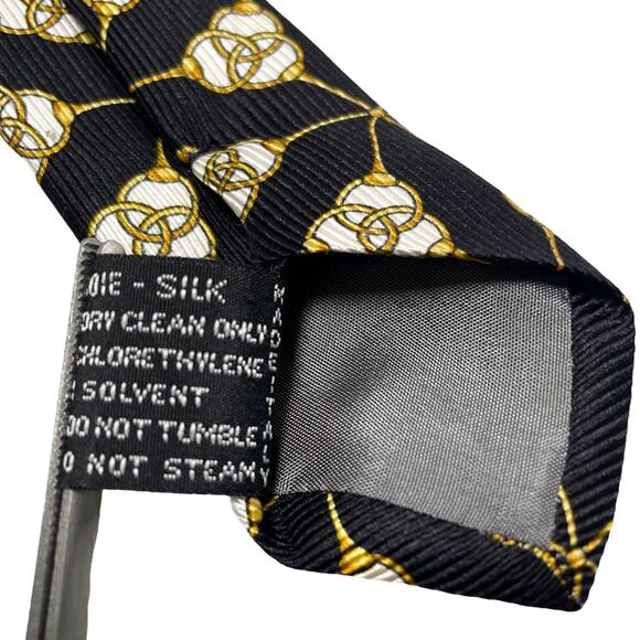Versus Versace Silk Classic Tie - Picture 9 of 9